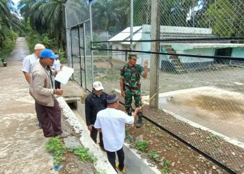Pemdes Tirta Mulya Gelar Monev Pembangunan Tahap I Tahun 2023
