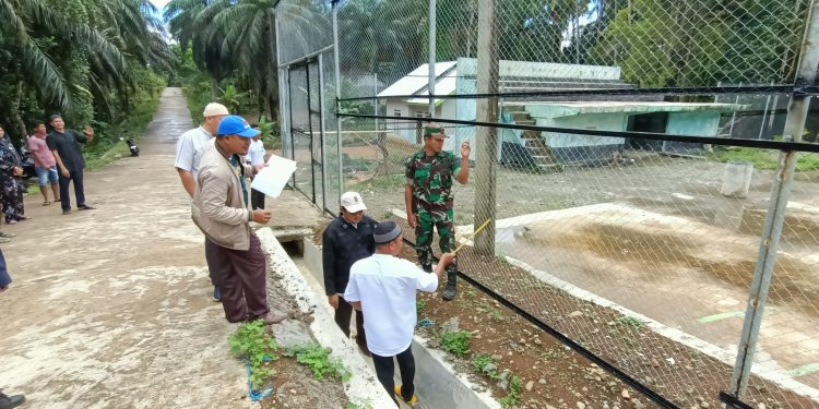 Pemdes Tirta Mulya Gelar Monev Pembangunan Tahap I Tahun 2023