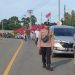 May Day, Polsek Mukomuko Selatan Lakukan Pengawalan Aksi Buruh ke Kantor Bupati Mukomuko