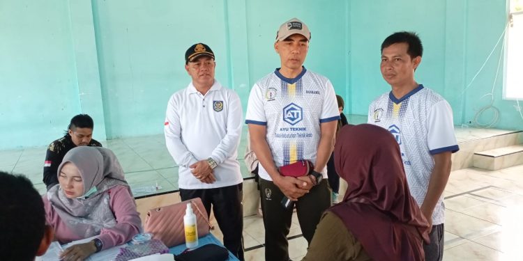 Giat Jalan Santai & Donor Darah Pondok Suguh, Danramil Ipuh Sampaikan ini