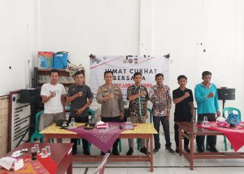 Dengar Keluhan Warga, Kapolsek Lubuk Pinang Gelar Jumat Curhat di Desa Suka Pindah