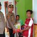 Rumah Warga Dilalap Sijago Merah,  Kapolsek Pondok Suguh Beri Bantuan Sosial