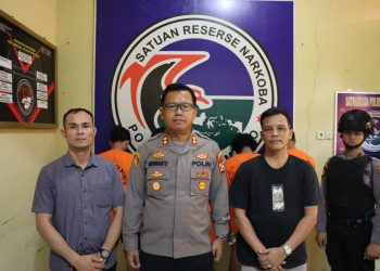 Diduga Bandar, 5 Remaja Ditangkap Polisi Disaat Pesta Narkoba Jenis Ganja