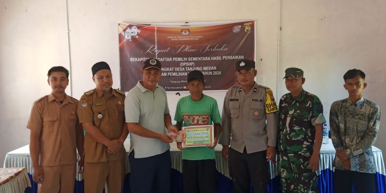 Pemdes Tanjung Medan Saluran BLT-DD Triwulan Pertama TA 2023