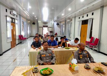 Polres Mukomuko Bersama Insan Pers Ikuti Dialog Virtual Penguatan Internal Polri