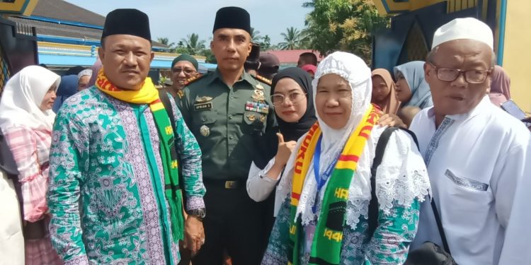 Jamaah Haji Tahun 2023 Kabupaten Mukomuko Wilayah Selatan Resmi di Berangkatkan
