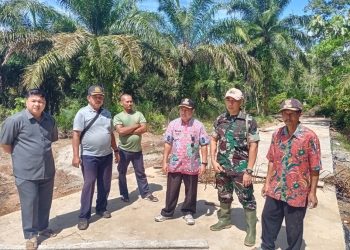 Pemdes Semambang Makmur Gelar Monitoring dan Evaluasi Pembangunan Fisik Tahun 2023