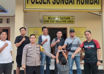 Apes! DPO Polres Bengkulu Utara Dibekuk Polsek Sungai Rumbai