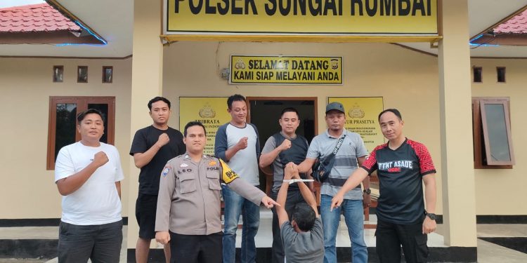 Apes! DPO Polres Bengkulu Utara Dibekuk Polsek Sungai Rumbai