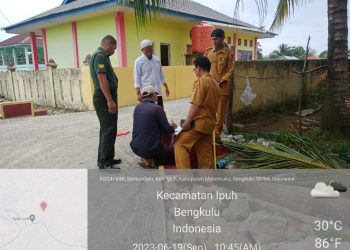 Pemdes Semundam Laksanakan Monev Pembangunan Fisik Tahun 2023 Tahap I