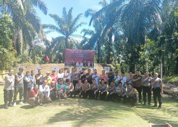 Menyambut HUT Bhayangkara Ke -77, Polres Mukomuko Gelar Lomba Menembak