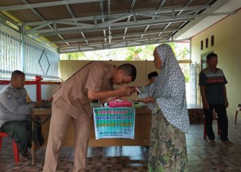 Pemdes Air Buluh Saluran BLT-DD Triwulan Kedua TA 2023