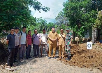 Pemdes Manunggal Jaya Gelar Pra Palaksanaan Pembangunan Tahap II Mengunakan Dana Desa Tahun 2023