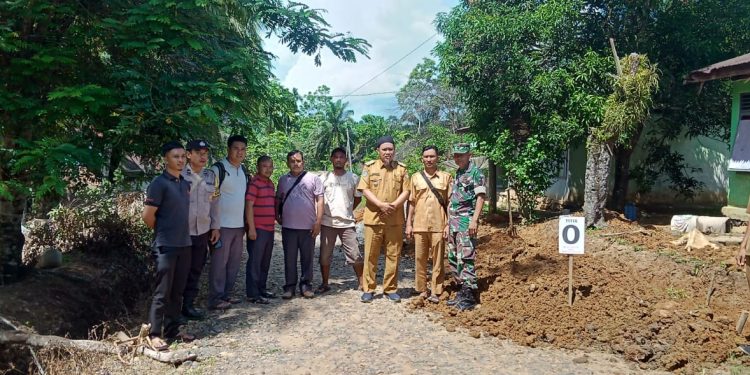 Pemdes Manunggal Jaya Gelar Pra Palaksanaan Pembangunan Tahap II Mengunakan Dana Desa Tahun 2023