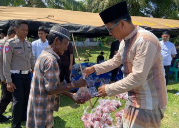 Idul Adha 1444 Hijriah, Polres Mukomuko Laksanakan Pemotongan Hewan Kurban Presisi