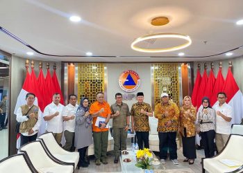 Koordinasi Peningkatan Penanggulangan Bencana, Gubernur Rohidin Bertemu Kepala BNPB RI