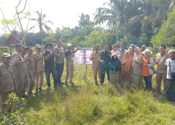 Pemdes Pasar Baru Gelar Titik Nol Pembangunan Fisik Tahap II Tahun 2023