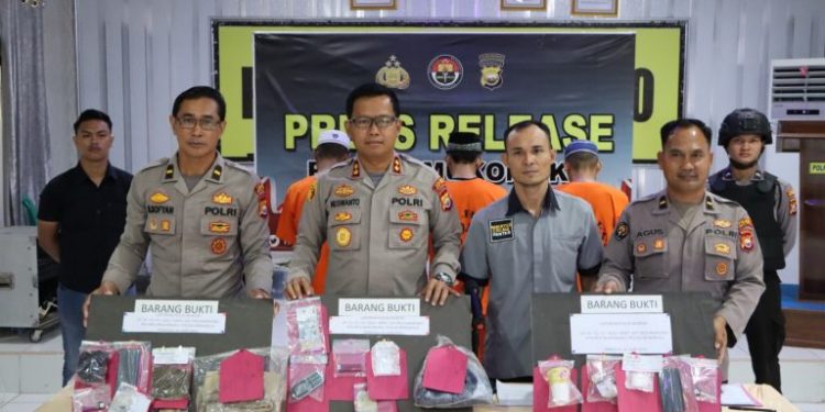Ops Antik Nala 2023, Polres Mukomuko Berhasil Tangkap 3 Pengedar Narkoba