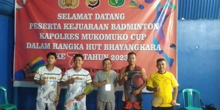 Semarak Hari Bhayangkara ke 77, MOI Mukomuko Tundukan Pasar Sebelah di Kapolres Mukomuko Cup 2023