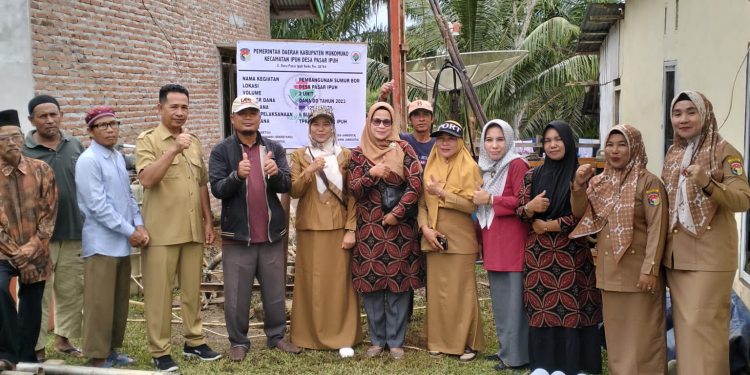 Memaksimalkan Pekerjaan Pembangunan Fisik, Pemdes Pasar Ipuh Gelar Titik Nol