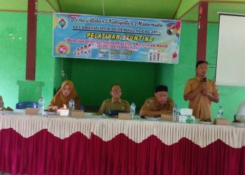 Edukasi Terkait Menekan Angka Stunting di Desa, Pemdes Manunggal Jaya Gelar Pelatihan