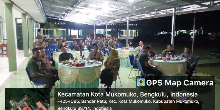 Bersama Merawat Kebangsaan, Dandim 0428/Mukomuko dan Jajaran FKPD Nobar KASAD Award 2023