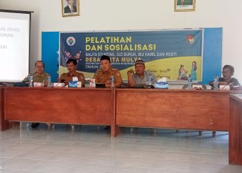 Upaya Mengedukasi Masyarakat Tekait Bahaya Stunting, Pemdes Tirta Mulya Gelar Rembuk & Pelatihan Stunting