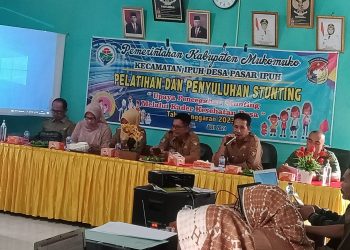 Menciptakan Generasi Sehat & Kuat, Pemdes Pasar Ipuh Gelar Pelatihan Pencegahan Stunting