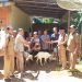 Ketahanan Pangan Hewani, Pemdes Gajah Makmur Bagikan Kambing dan Bibit Lele Kepada Pokmas 