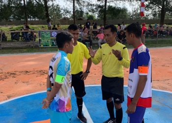 Open Turnamen Futsal Pantai Abrasi Ipuh Ke II Resmi Dibuka : Anang Topriansyah, Junjung Tinggi Sportivitas dan Fair Play