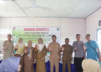 Gelar Rembuk Stunting, Pemdes Tanjung Medan Maksimal Penanganan Stunting di Desa