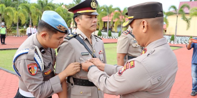 Penyegaran, Polres Mukomuko Gelar Sertijab Kasat Narkoba
