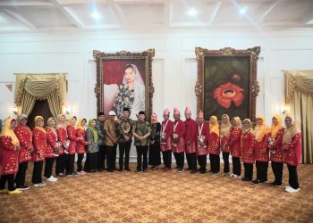Gubernur Rohidin Apresiasi Atlet Bioenergy Power Bengkulu Raih 7 Medali Pada FORNAS VII Tahun 2023