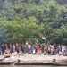 Jelajah Alam, Polres Mukomuko,FKPD & Sahabat Kabar Bengkulu Kibarkan Bendera Merah Putih Bersama
