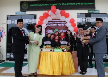 HUT Mahkamah Agung Ke-78 , Ketua PN Mukomuko Sampaikan ini