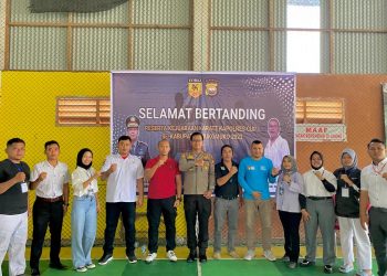 70 Atlet Karate Ikuti Turnamen Karate Kapolres CUP 1 Se-kabupaten Mukomuko 