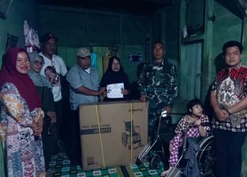Sinergitas Baznas Provinsi, Bengkulu, Sahabat Kabar Bengkulu dan Koramil  428-02 Ipuh Serahkan Bantuan Sosial
