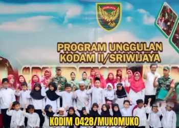 Kodim 0428/MM Gelar Program Dapur Masuk Sekolah Dalam Upaya Pemenuhan Gizi Anak Menuju Generasi Emas 2045 