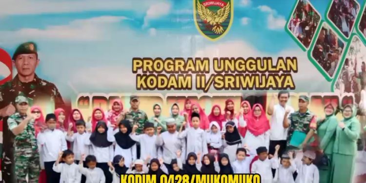 Kodim 0428/MM Gelar Program Dapur Masuk Sekolah Dalam Upaya Pemenuhan Gizi Anak Menuju Generasi Emas 2045 