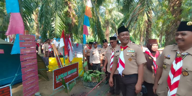 Perlombaan Pramuka tingkat Penegak dan Penggalang Se-kabupaten Mukomuko dan Bengkulu Utara, Dandim 0428/Mukomuko Sampaikan ini