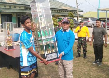Meriahkan HUT TNI ke 78, Turnament Bola Voli Dandim Mukomuko Cup V 2023 Digelar