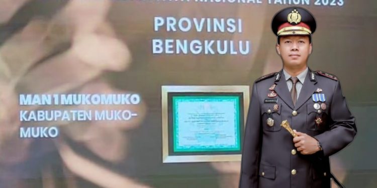 MAN 1 Mukomuko Raih Sekolah Adiwiyata Nasional Tahun 2023, Kapolres Mukomuko Sampaikan ini