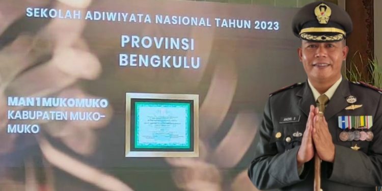 Dandim 0428/MM Apresiasi Prestasi MAN 1 Mukomuko Raih Sekolah Adiwiyata Nasional tahun 2023