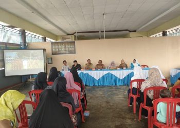 UPTD Puskesmas Ipuh Laksanakan Kegiatan Monev Pendampingan Pelaksanaan Posyandu di Desa Tanjung Jaya 