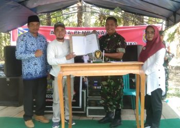 Karya Bakti TNI Kodim 0428/MM : Wabub Wasri, Semangat Gotong Royong Kunci Percepatan Pembangunan di Kabupaten Mukomuko