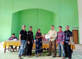 BLT-DD Tahap 4 Desa Talang Arah Cair, 55 KPM Sambut Gembira