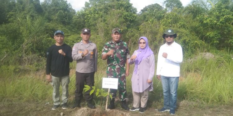 Refeleksi Akhir Tahun 2023, Pemkab Mukomuko Bersama FKPD Tanam 100 Pohon di Lingkungan RSUD Mukomuko