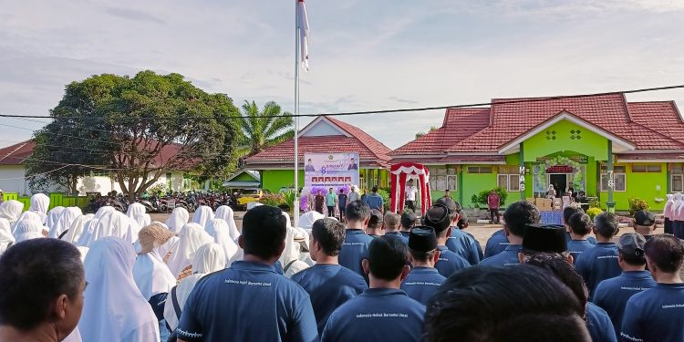 Indonesia Hebat Bersama Umat, Kemenag Kabupaten Mukomuko Gelar Apel Hari Amal Bakti ke -78