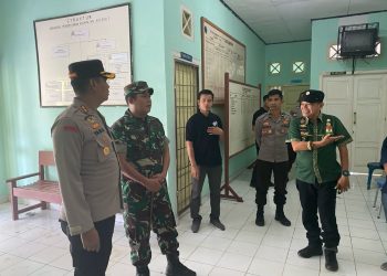 Kapolres Mukomuko Monitor Kegiatan Pleno PPK di Kabupaten Mukomuko 