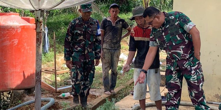 TMMD Reguler ke-119 Kodim 0428/MM Tahun 2024, Kasdam II Sriwijaya Tinjau Langsung Lokasi Kegiatan